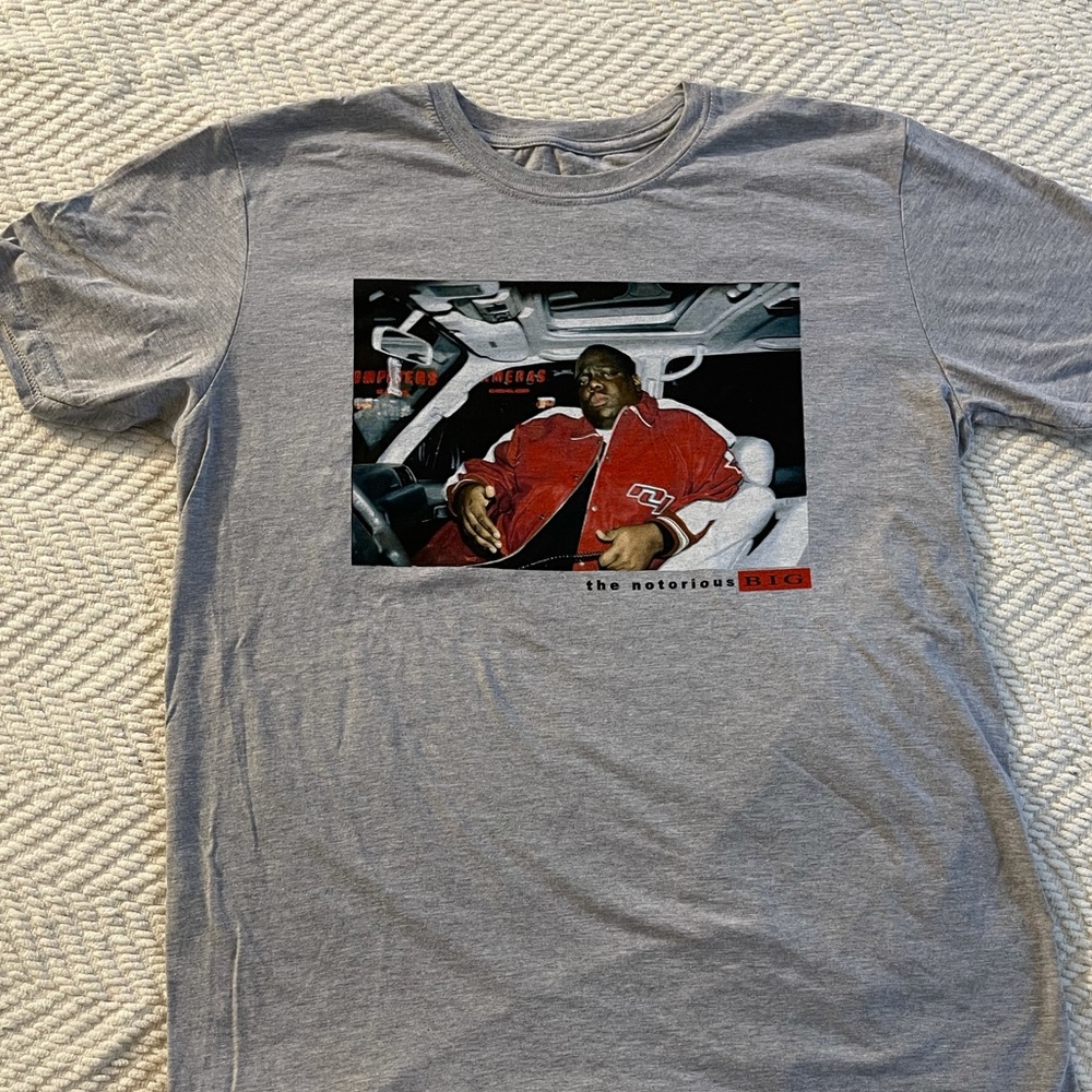 The NOTORIOUS B.I.G t-shirt cotton